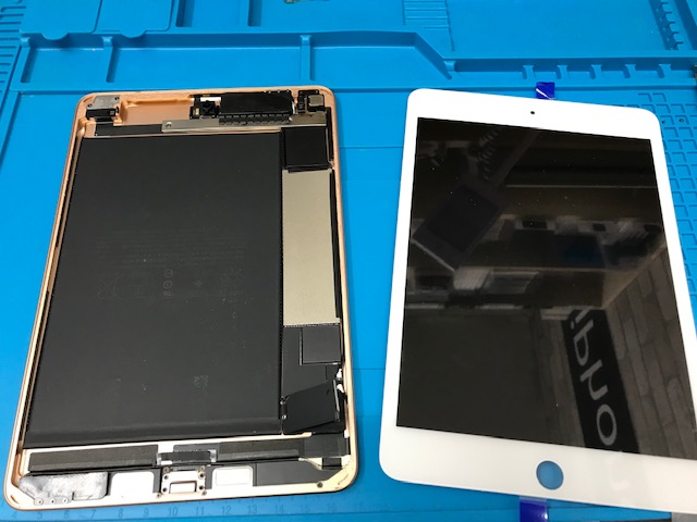iPad mini 5（第5世代）液晶画面を交換しました♪-スマホクリニック立川店